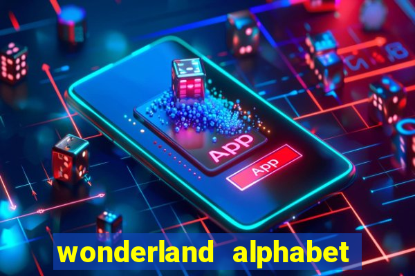 wonderland alphabet comic studio